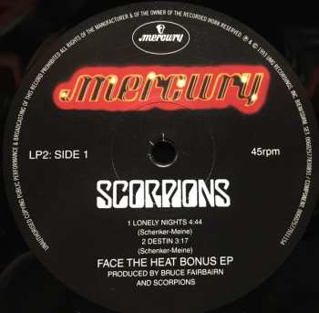 2LP Scorpions: Face The Heat 12070