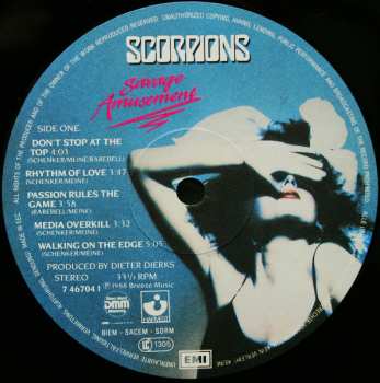 LP Scorpions: Savage Amusement 629455