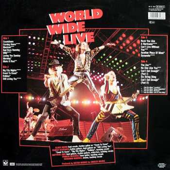 2LP Scorpions: World Wide Live 654040