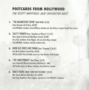 CD Scott Whitfield Jazz Orchestra West: Postcards From Hollywood 558005