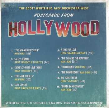 CD Scott Whitfield Jazz Orchestra West: Postcards From Hollywood 558005