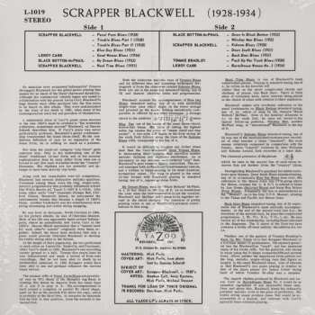 LP Scrapper Blackwell: The Virtuoso Guitar Of Scrapper Blackwell LTD 564372