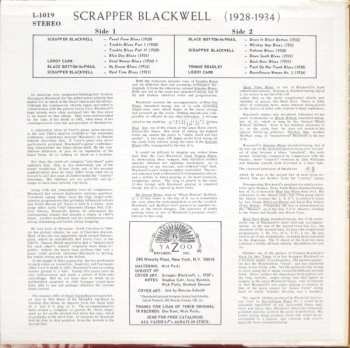 LP Scrapper Blackwell: The Virtuoso Guitar Of Scrapper Blackwell 593796