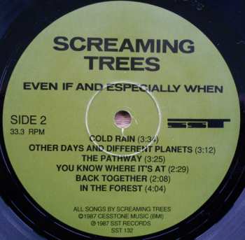 LP Screaming Trees: Even If And Especially When 342084