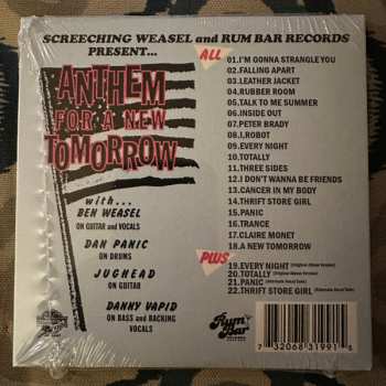 CD Screeching Weasel: Anthem For A New Tomorrow 641859