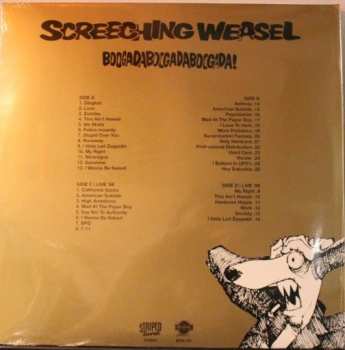 2LP Screeching Weasel: Boogadaboogadaboogada! + Live `88`` CLR | LTD 647006