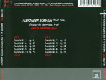 2CD Alexander Scriabine: Sonatas For Piano Nos. 1-10 563268