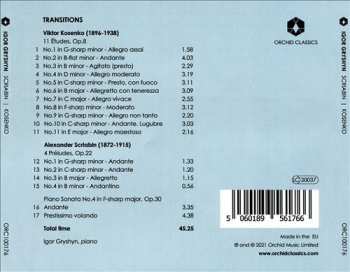 CD Alexander Scriabine: Transitions   647819