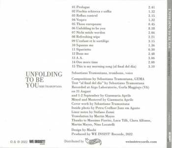 CD Sebi Tramontana: Unfolding To Be You 302795