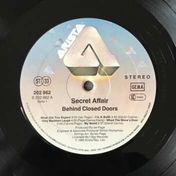 LP Secret Affair: Behind Closed Doors 575875