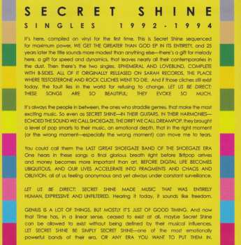 CD Secret Shine: Singles 1992-1994 441305