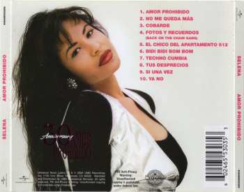 CD Selena: Amor Prohibido 610316