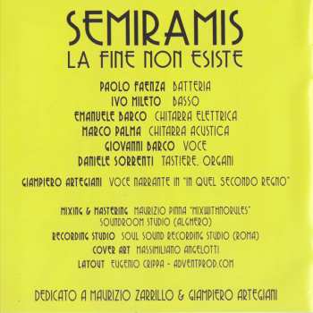 CD Semiramis: La Fine Non Esiste 604249