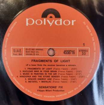 LP Sensations' Fix: Fragments Of Light 596440