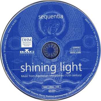 CD Sequentia: Shining Light (Music From Aquitanian Monasteries (12th Century)) 631595