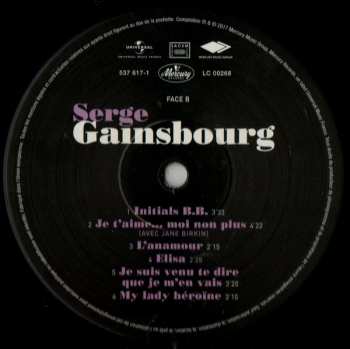 LP Serge Gainsbourg: Serge Gainsbourg 566424