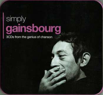 3CD/Box Set Serge Gainsbourg: Simply Gainsbourg (3 CDs From The Genius Of Chanson) 616242