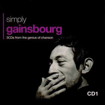 3CD/Box Set Serge Gainsbourg: Simply Gainsbourg (3 CDs From The Genius Of Chanson) 616242