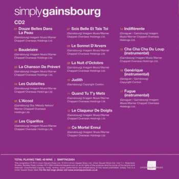 3CD/Box Set Serge Gainsbourg: Simply Gainsbourg (3 CDs From The Genius Of Chanson) 616242