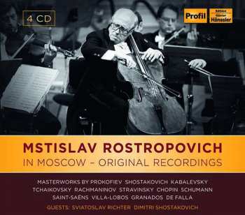 Serge Prokofieff: Mstislav Rostropovich In Moscow