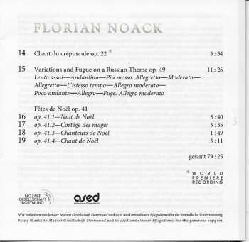 SACD Florian Noack: Works For Piano Vol. 2 309181