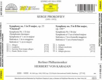 CD Sergei Prokofiev: Symphonies Nos. 1 & 5 35407