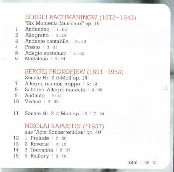 SACD Sergei Vasilyevich Rachmaninoff: Russian Moments 599440