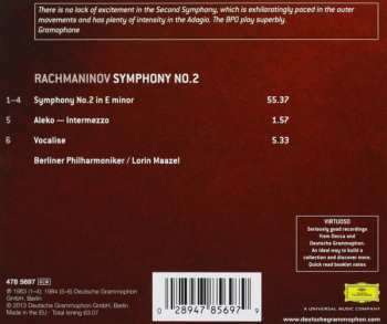 CD Berliner Philharmoniker: Symphonie No.2 / Vocalise 158051