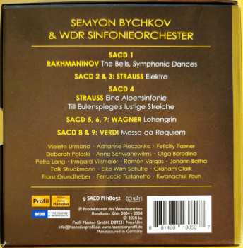 Box Set/9SACD Richard Strauss: The Bells; Symphonic Dances; Elektra; Eine Alpensinfonie; Till Eulenspiegel's Merry Pranks; Lohengrin; Messa Da Requiem 116477