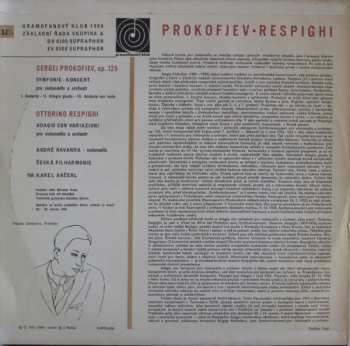 LP Sergei Prokofiev: Symfonie - Koncert / Adagio Con Variazioni 610406