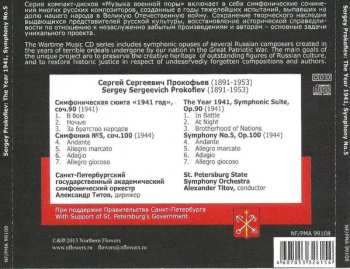 CD Sergei Prokofiev: The Year 1941, Symphony No.5 455673