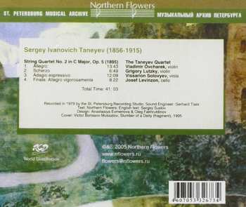 CD Sergey Ivanovich Taneyev: Complete String Quartets Volume 5 555963