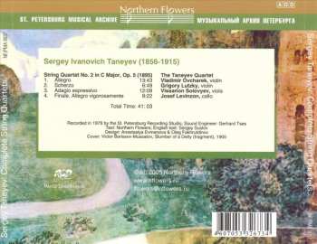 CD Sergey Ivanovich Taneyev: Complete String Quartets Volume 5 555963