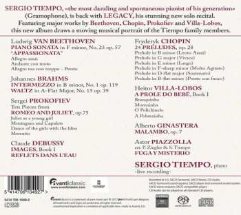 SACD Sergio Tiempo: Legacy- Piano Recitals 334136