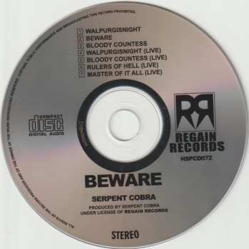 CD Serpent Cobra: Beware 620040