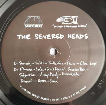 2LP Severed Heads: Clean DLX 321090