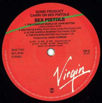 LP Sex Pistols: Some Product - Carri On Sex Pistols 655671