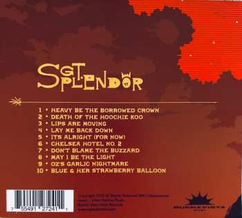 CD Sgt. Splendor: Death Of The Hoochie Koo 615914