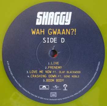 2LP Shaggy: Wah Gwaan?! CLR 39336