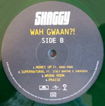 2LP Shaggy: Wah Gwaan?! CLR 39336