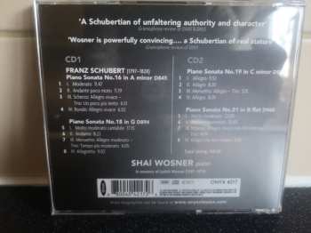 2CD Shai Wosner: Schubert Piano Sonatas D845, D894, D958, D960 319741