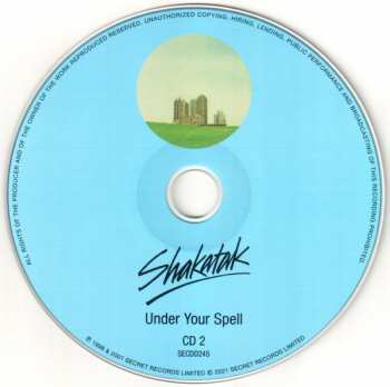 2CD Shakatak: View From The City / Under Your Spell 104322