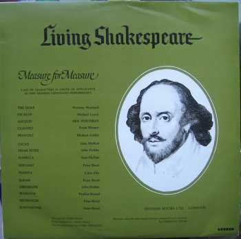 Album William Shakespeare: Measure For Measure