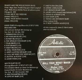 CD Shakey Jake: Call Me When You Need Me 609153