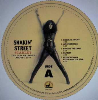 LP Shakin' Street: Scarlet The Old Waldorf 1979 CLR | LTD 580696