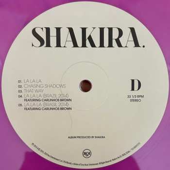 2LP Shakira: Shakira. CLR 626283