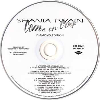 2CD Shania Twain: Come On Over (25th Anniversary Diamond Edition) 615920