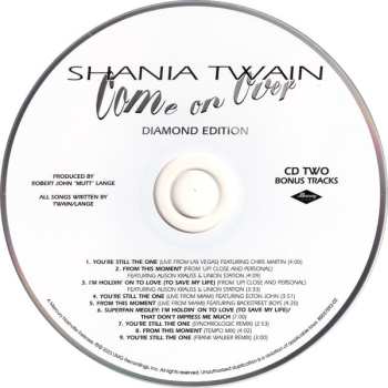 2CD Shania Twain: Come On Over (25th Anniversary Diamond Edition) 615920