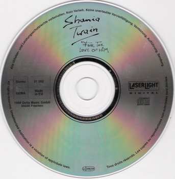 CD Shania Twain: For The Love Of Him 636787