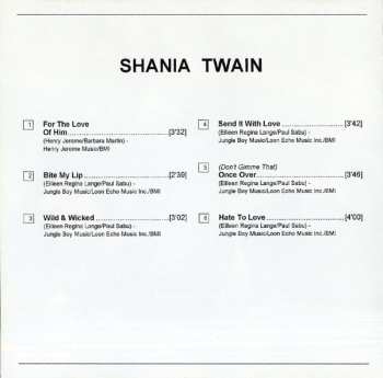 CD Shania Twain: For The Love Of Him 636787